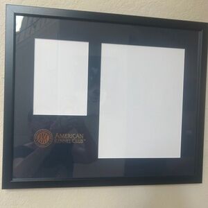 American Kennel Club Gold Embossed Pedigree Photo Frame. NWOT